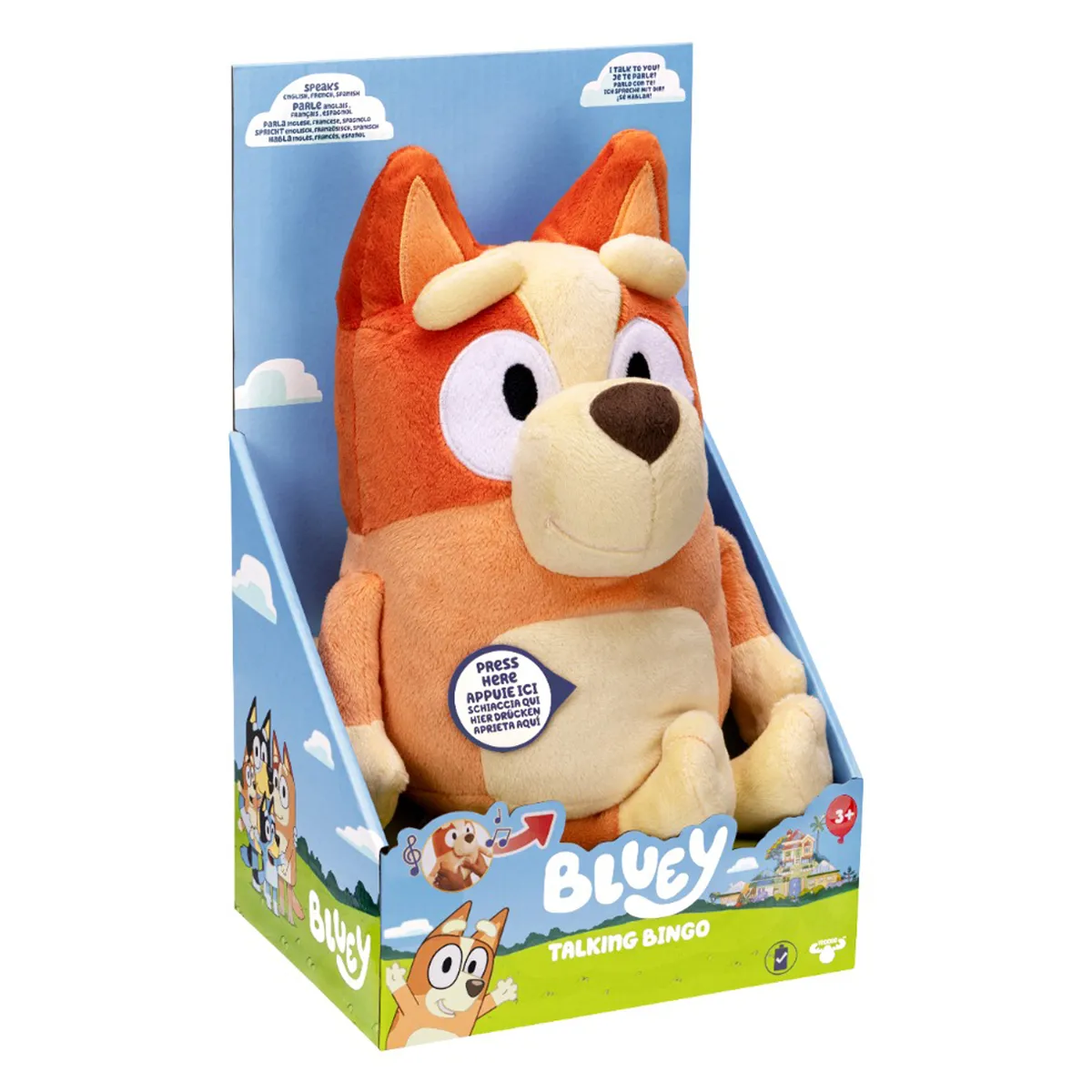 PELUCHE INTERACTIVO BLUEY 17521 BINGO - 5