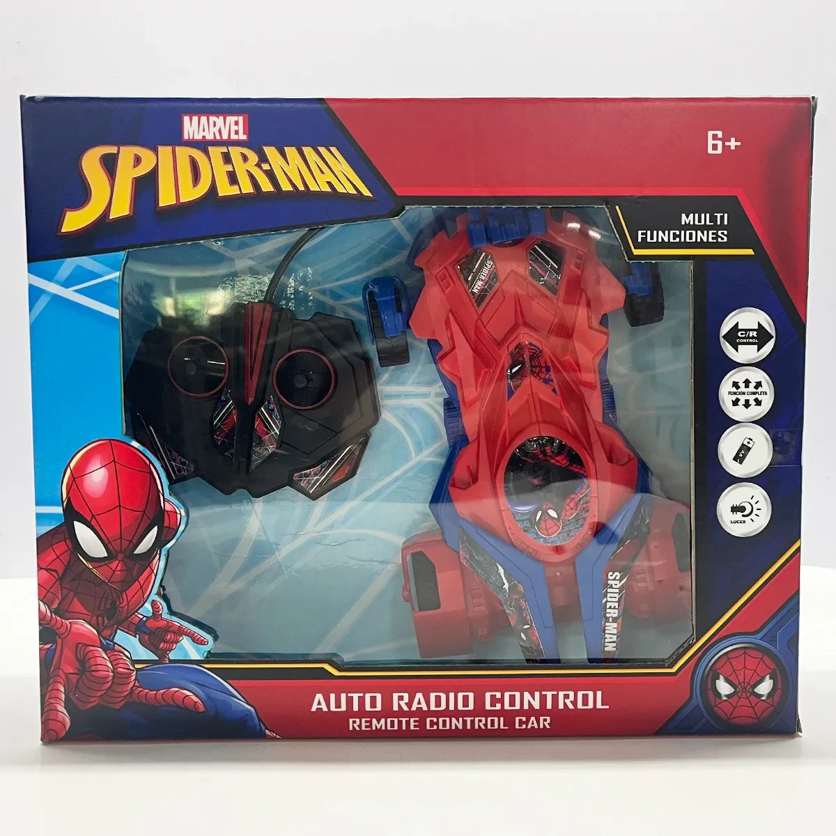 CARRO SPIDERMAN RADIOCONTROLADO CON 4 FUNCIONES - 2