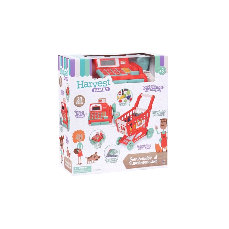 JUEGO DE OFICIO HARVEST FAMILY BIENVENIDOS AL SUPERMERCADO - 2
