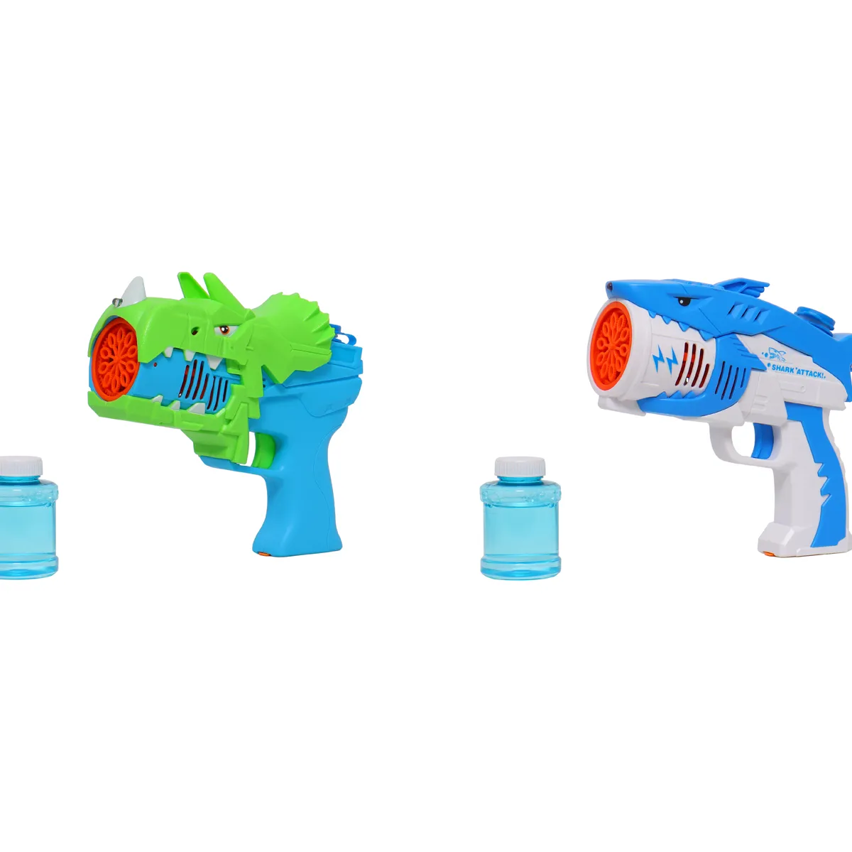 ANIMAL BUBBLE GUN WITH LIGHT - 2
