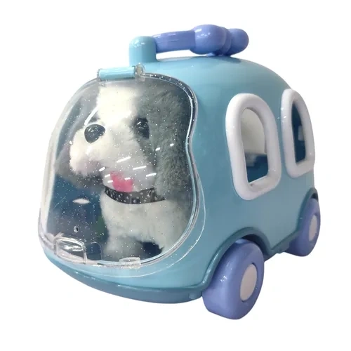 PELUCHE PAWDORABLES PERRO CON JAULA AZUL - 7