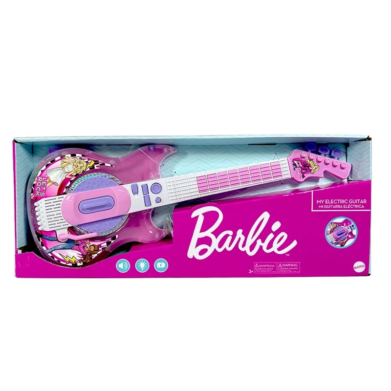 SET MUSICAL BARBIE GUITARRA C/ LENTES Y MICRÓFONO - 3