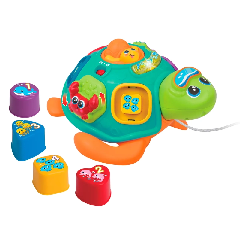 JUEGO DIDÁCTICO WINFUN PULL ALONG SORT 'N LEARN TURTLE - 2