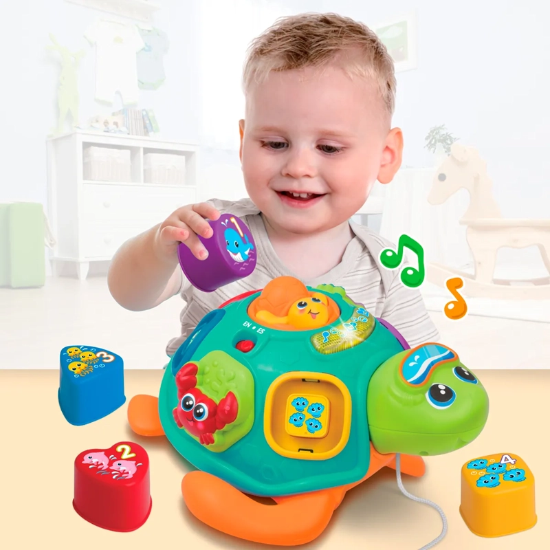 JUEGO DIDÁCTICO WINFUN PULL ALONG SORT 'N LEARN TURTLE - 3
