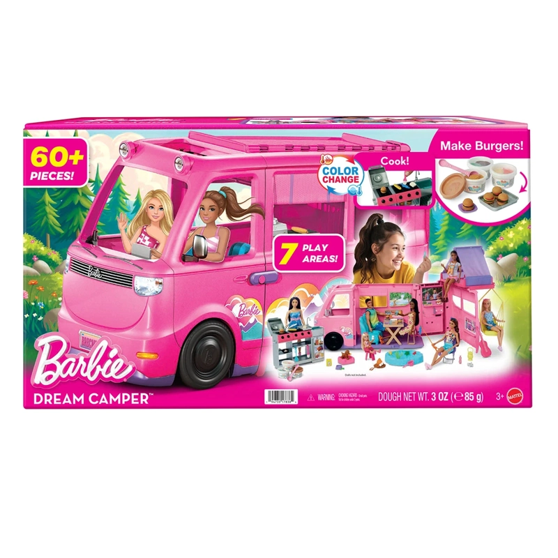 VEHÍCULO DE JUGUETE BARBIE CAMPER DE LOS SUEÑOS - 3
