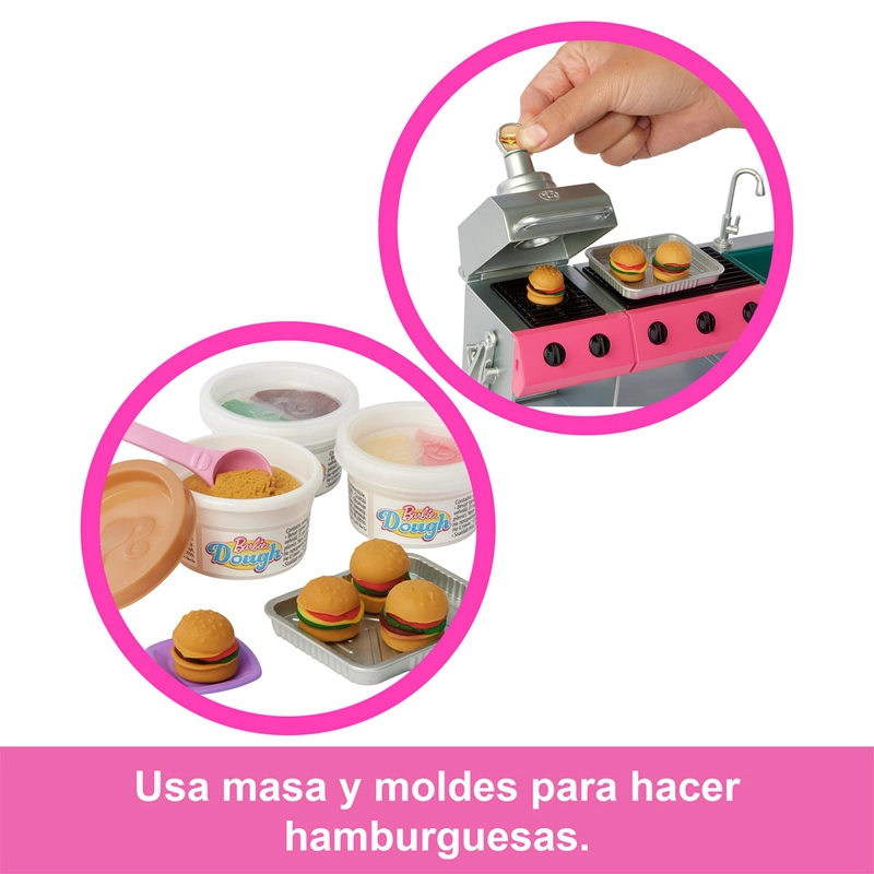 VEHÍCULO DE JUGUETE BARBIE CAMPER DE LOS SUEÑOS - 5