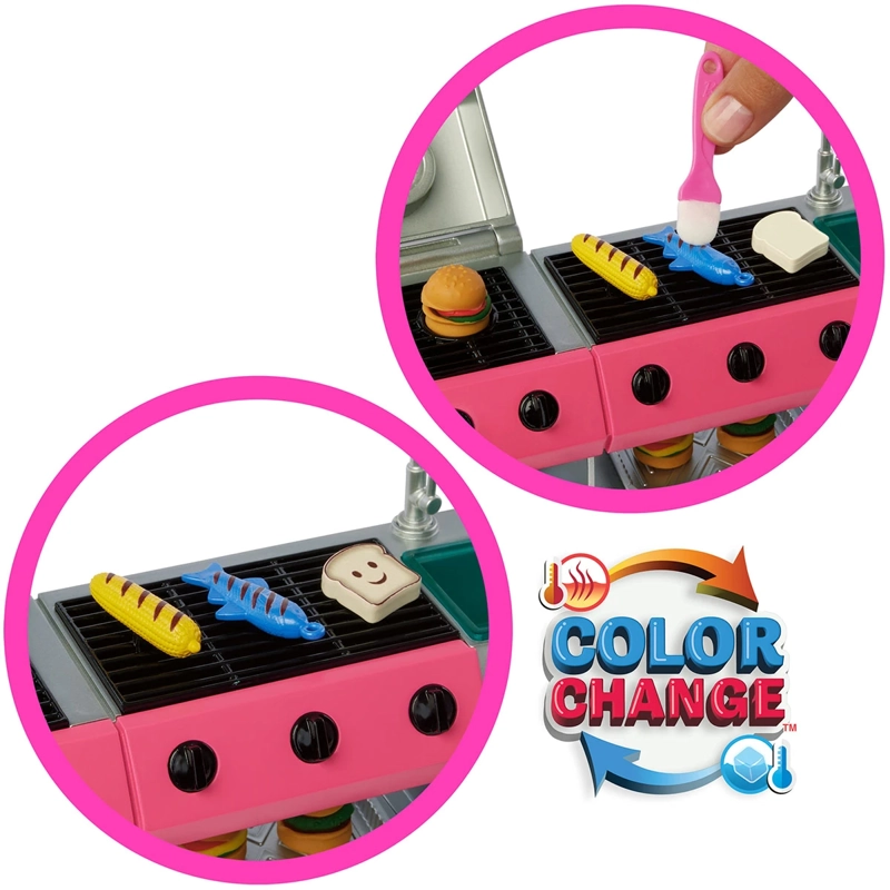 VEHÍCULO DE JUGUETE BARBIE CAMPER DE LOS SUEÑOS - 7