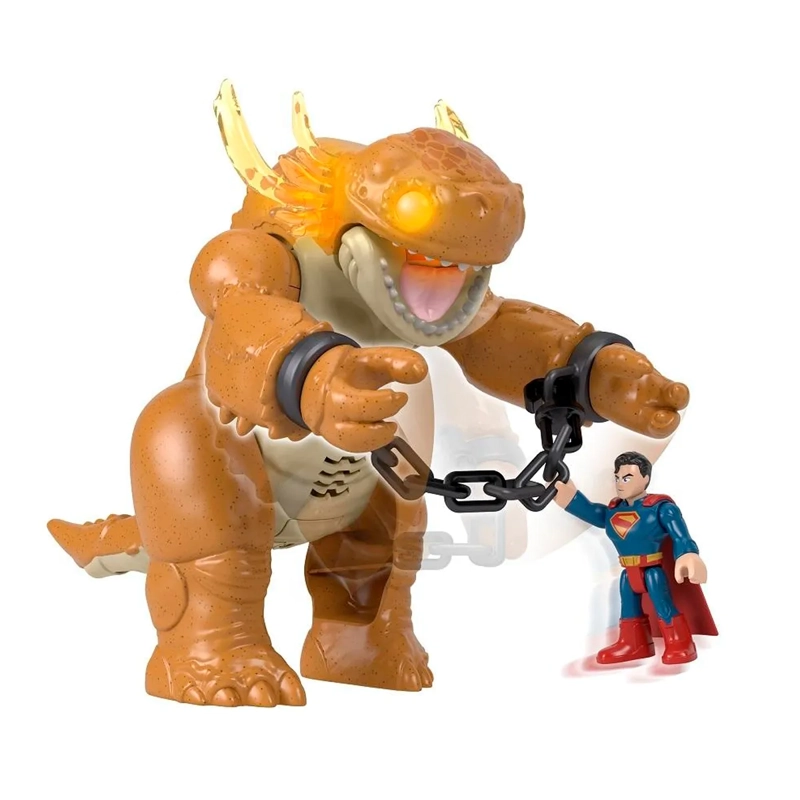 IMAGINEXT DC SUPER FRIENDS FIGURA ACCIÓN SUPERMAN Y KAIJU - 2