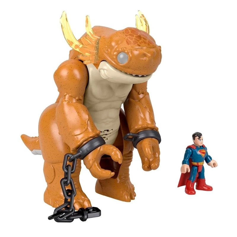 IMAGINEXT DC SUPER FRIENDS FIGURA ACCIÓN SUPERMAN Y KAIJU - 6