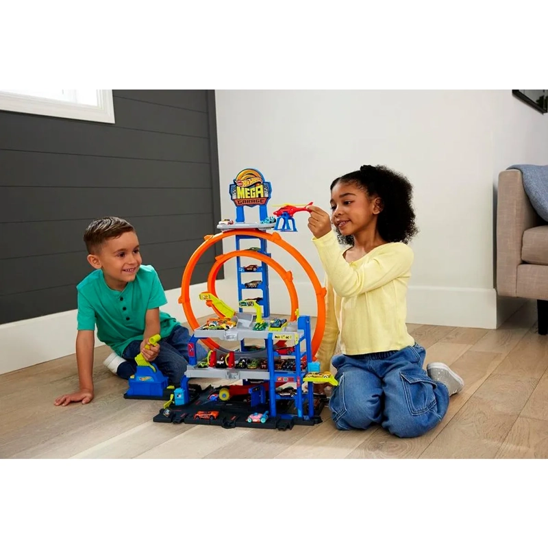 PISTA DE JUGUETE HOT WHEELS CITY MEGA GARAGE - 2