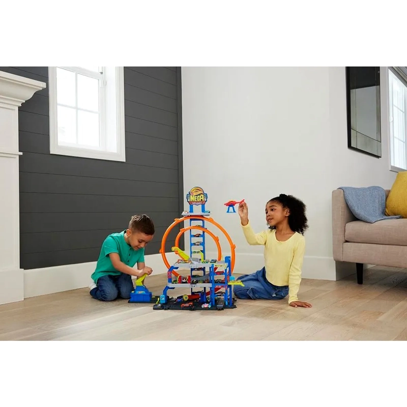 PISTA DE JUGUETE HOT WHEELS CITY MEGA GARAGE - 4