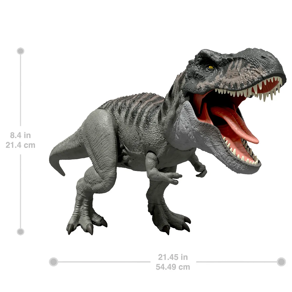 JURASSIC WORLD DINOSAURIO REBIRTH T-REX MORDIDA DESTRUCTORA - 5