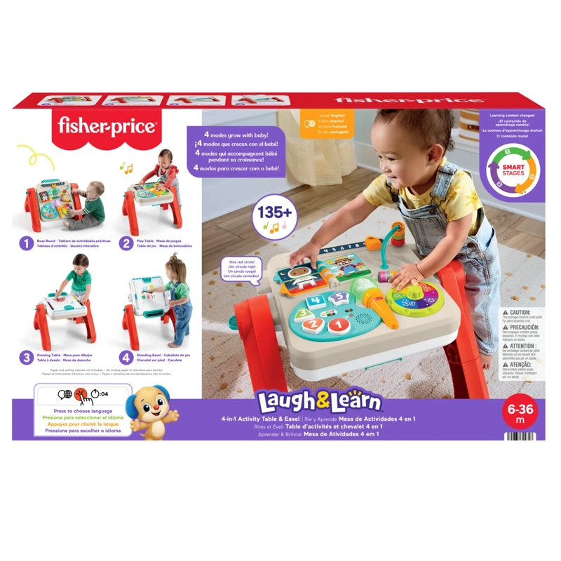 MESA DE ACTIVIDADES 4 EN 1 FISHER-PRICE - 1