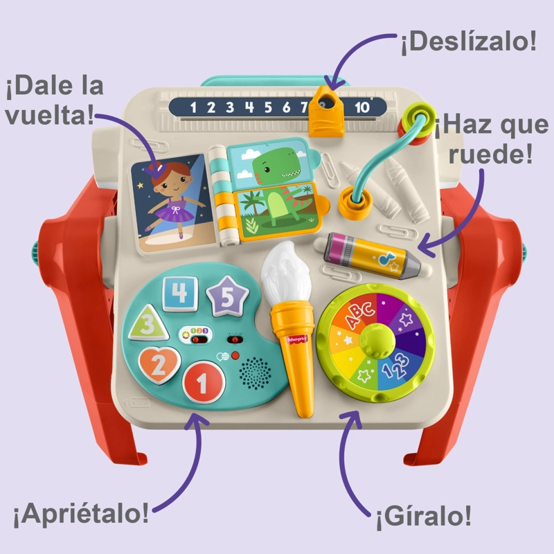 MESA DE ACTIVIDADES 4 EN 1 FISHER-PRICE - 4