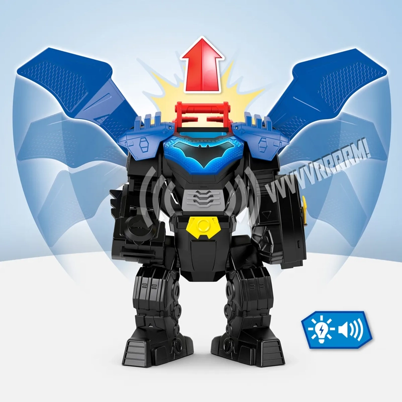 IMAGINEXT DC SUPER FRIENDS FIGURA DE ACCIÓN BATMAN MECH - 5