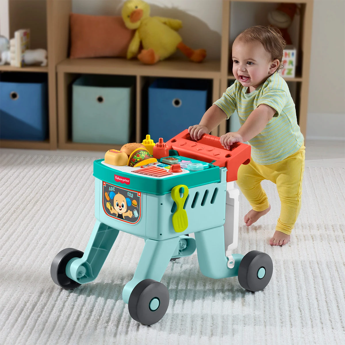 ANDADERA 4 EN 1 FISHER PRICE CARRO DE SNACKS - 5