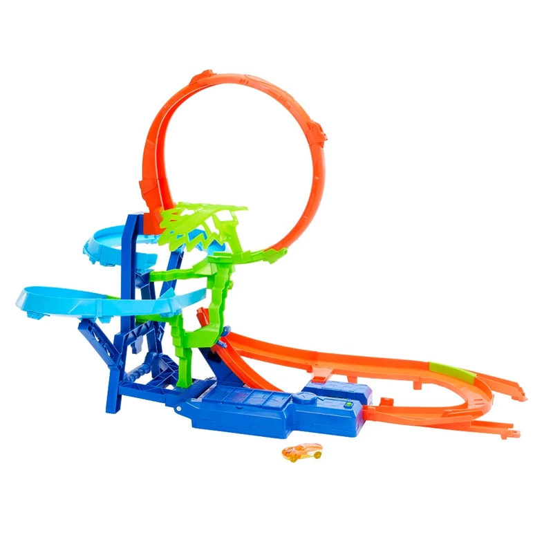 HOT WHEELS STUNT TRACKS PISTA DE JUGUETE MULTI-CHOQUE AÉREO - 3