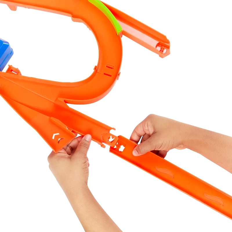 HOT WHEELS STUNT TRACKS PISTA DE JUGUETE MULTI-CHOQUE AÉREO - 7