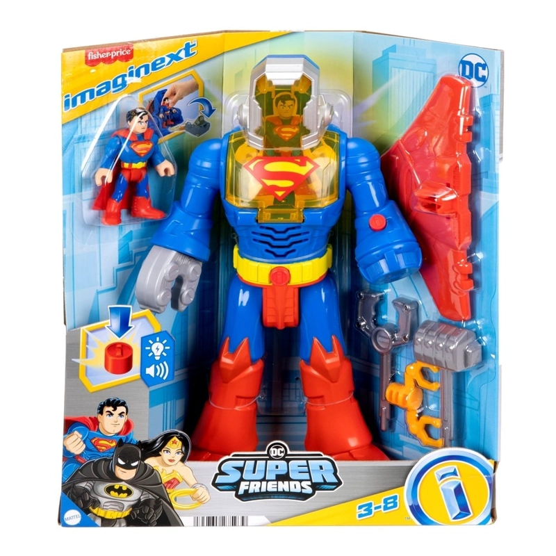 JUGUETE IMAGINEXT SUPERMAN INSIDER JCT47 - 1