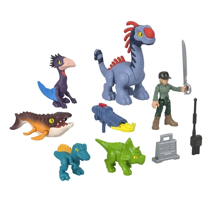 FIGURA ACCIÓN IMAGINEXT PACK DINOS TIERRA, AIRE Y MAR - 5