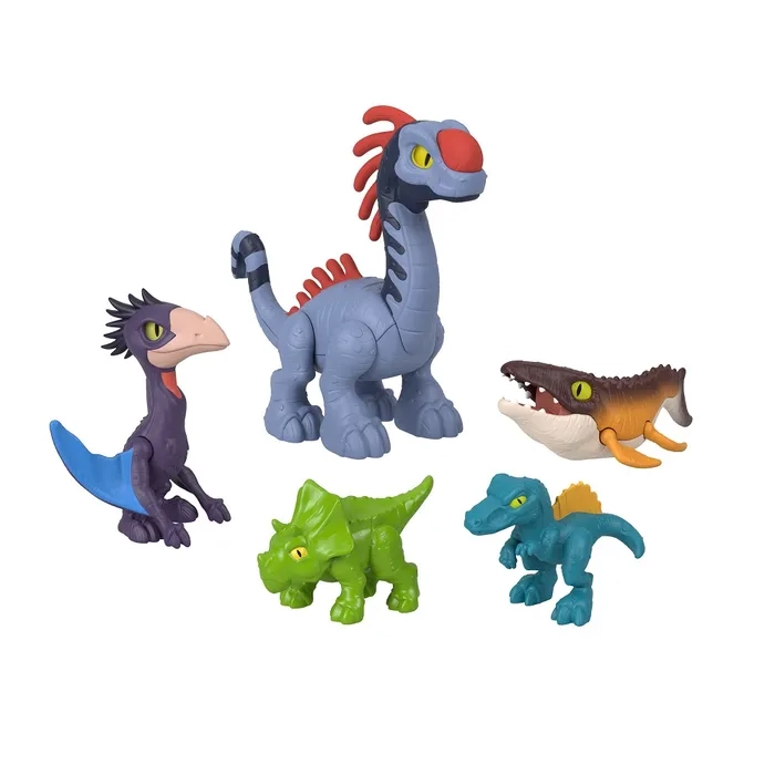 FIGURA ACCIÓN IMAGINEXT PACK DINOS TIERRA, AIRE Y MAR - 9