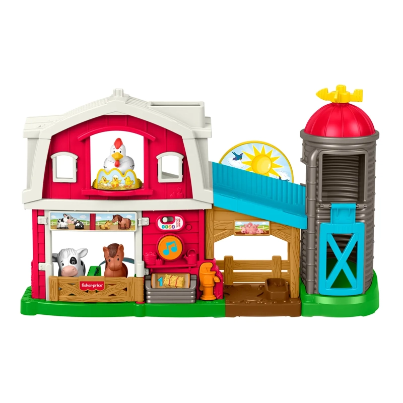 LITTLE PEOPLE JUGUETE PARA BEBÉS ANIMALITOS EN LA GRANJA - 2