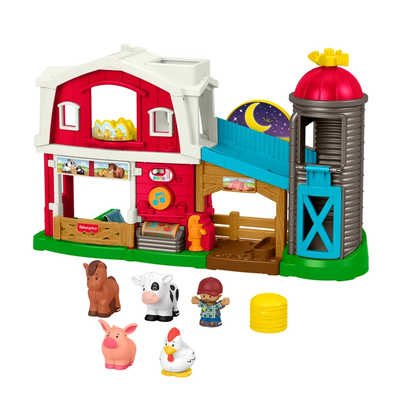 LITTLE PEOPLE JUGUETE PARA BEBÉS ANIMALITOS EN LA GRANJA - 3