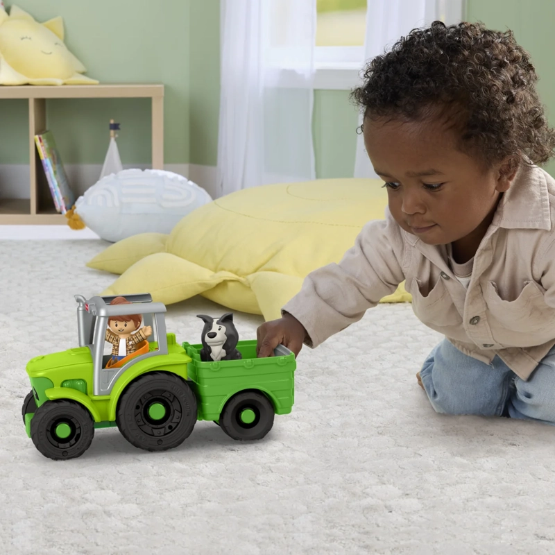 LITTLE PEOPLE JUGUETE PARA BEBÉS TRACTOR MEDIANO - 2