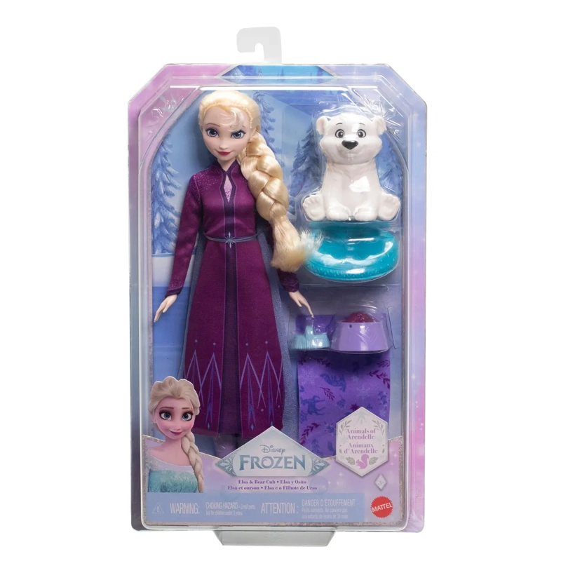 DISNEY FROZEN SET DE JUEGO ELSA CON OSO BEBÉ - 1