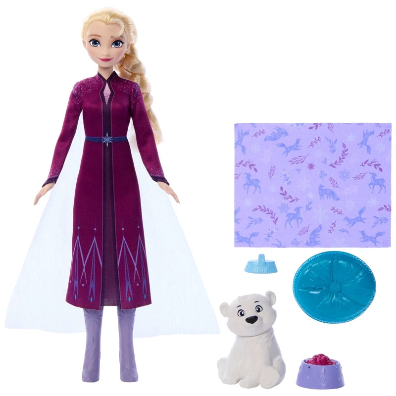 DISNEY FROZEN SET DE JUEGO ELSA CON OSO BEBÉ - 4