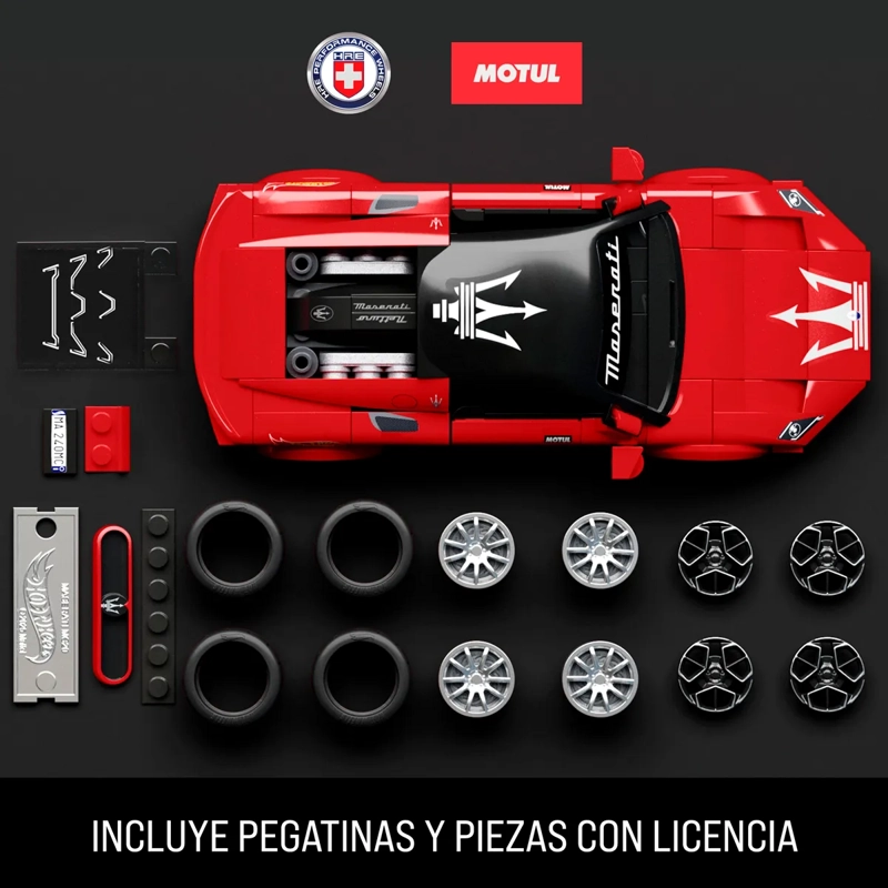 MATTEL BRICK SHOP HOT WHEELS SPEED MASERATI MC20 - 4