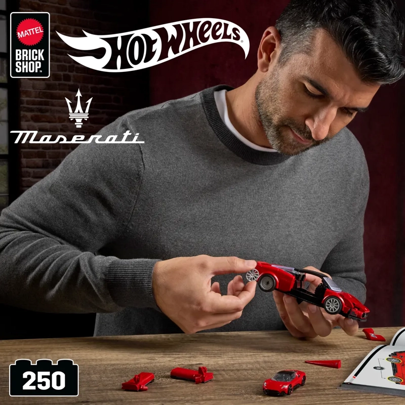 MATTEL BRICK SHOP HOT WHEELS SPEED MASERATI MC20 - 5
