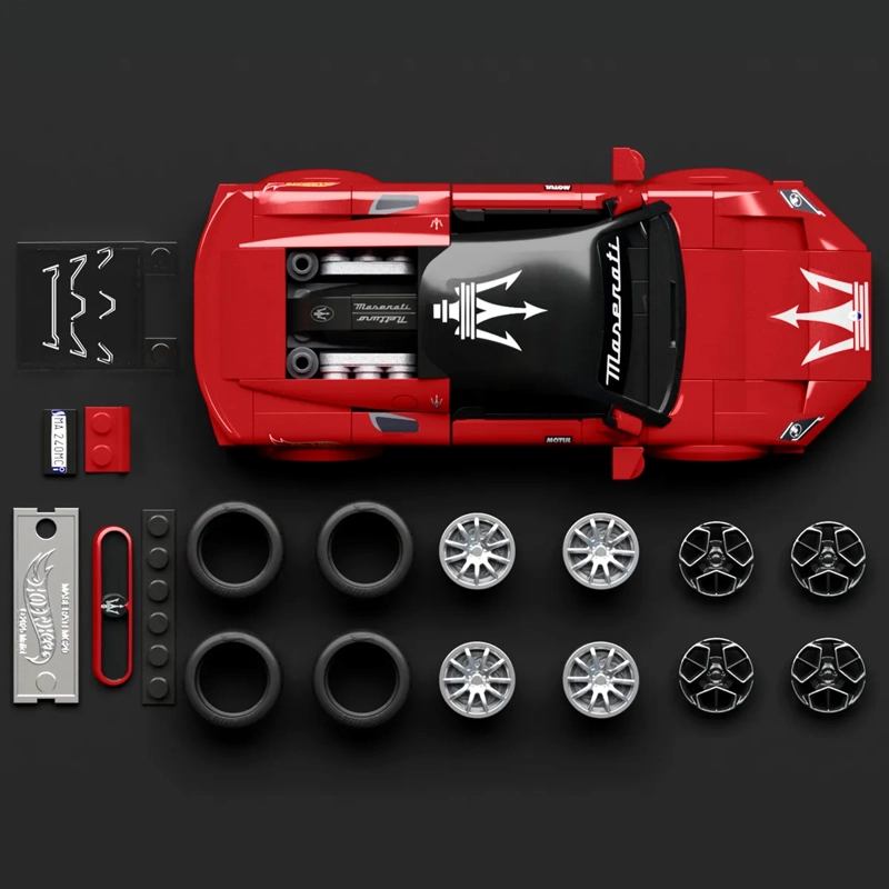 MATTEL BRICK SHOP HOT WHEELS SPEED MASERATI MC20 - 7