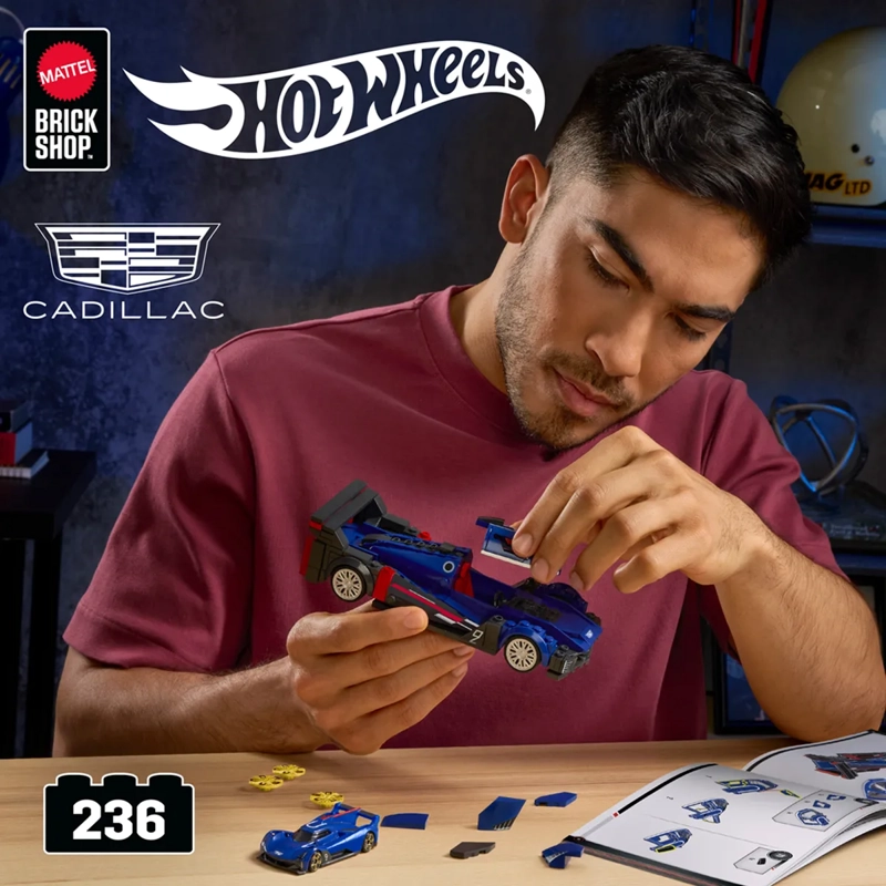 MATTEL BRICK SHOP HOT WHEELS SPEED CADILLAC PROJECT GTP - 2