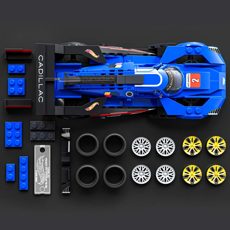 MATTEL BRICK SHOP HOT WHEELS SPEED CADILLAC PROJECT GTP - 3