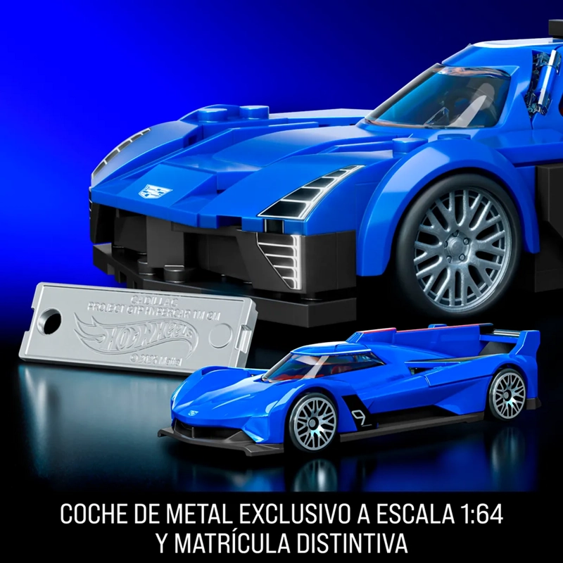 MATTEL BRICK SHOP HOT WHEELS SPEED CADILLAC PROJECT GTP - 4