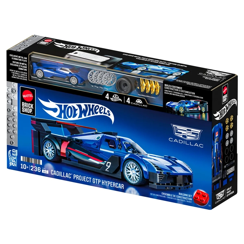 MATTEL BRICK SHOP HOT WHEELS SPEED CADILLAC PROJECT GTP - 9