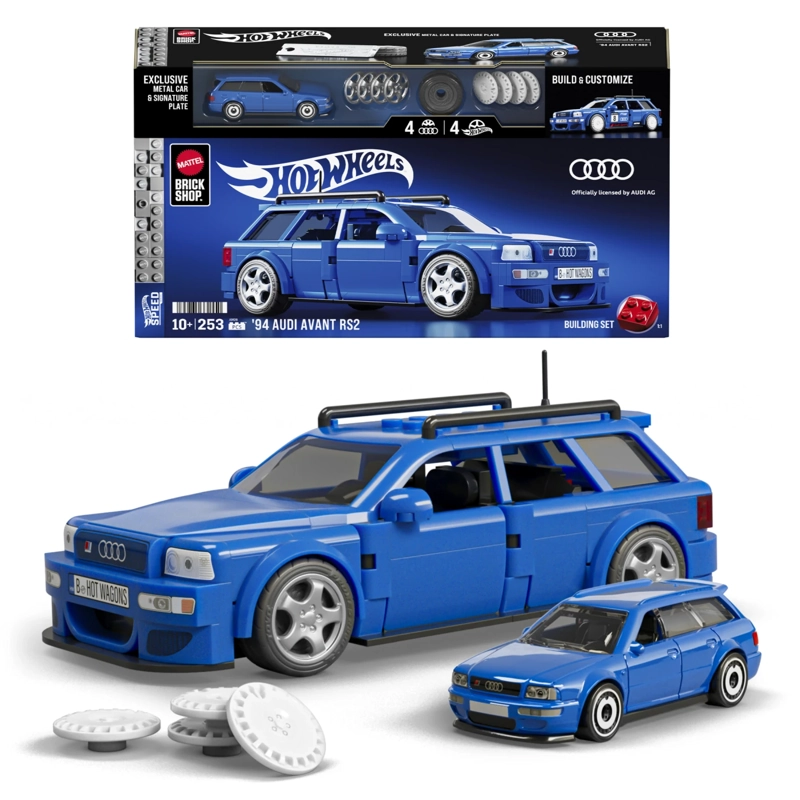 JUGUETE DE CONSTRUCCIÓN SPEED '94 AUDI AVANT RS2 HOT WHEELS - 1
