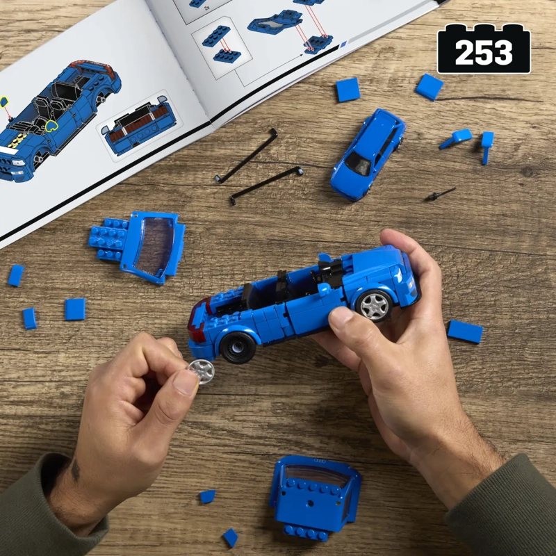 JUGUETE DE CONSTRUCCIÓN SPEED '94 AUDI AVANT RS2 HOT WHEELS - 2