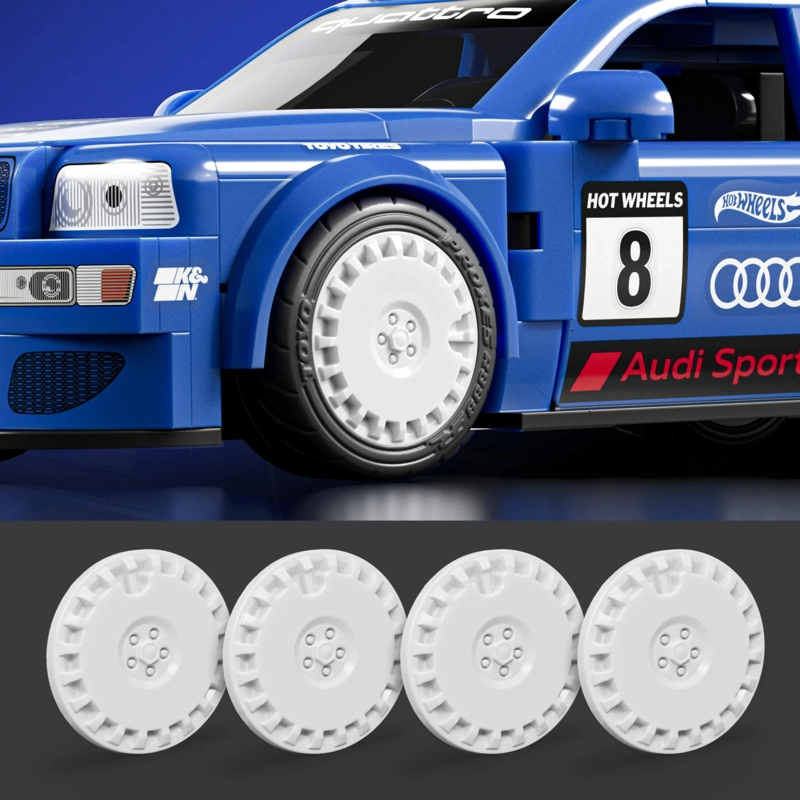 JUGUETE DE CONSTRUCCIÓN SPEED '94 AUDI AVANT RS2 HOT WHEELS - 6