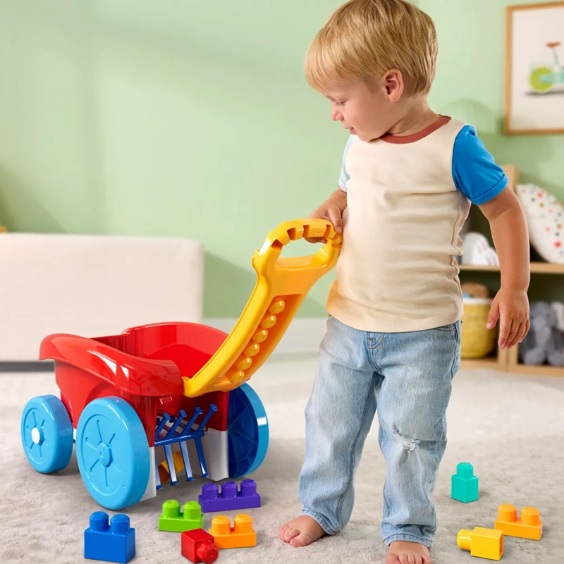 MEGA BLOKS JUGUETE DE CONSTRUCCIÓN VAGÓN RECOGE BLOQUES - 2