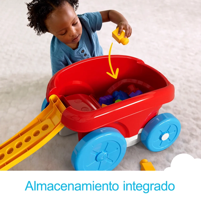 MEGA BLOKS JUGUETE DE CONSTRUCCIÓN VAGÓN RECOGE BLOQUES - 8