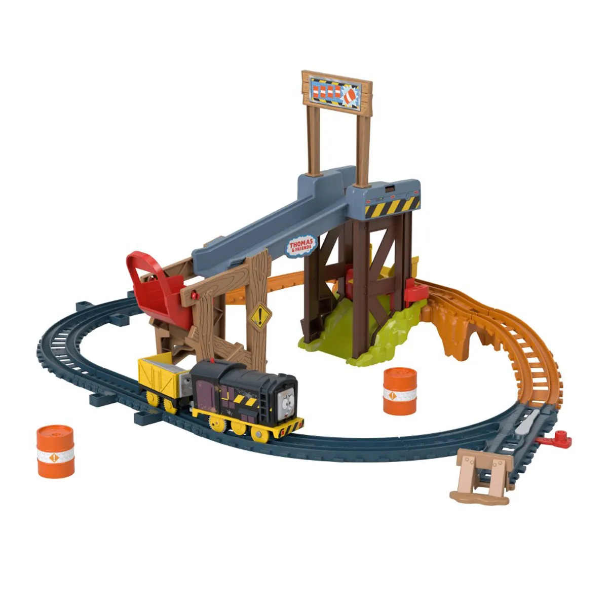 THOMAS & FRIENDS PISTA MOTORIZADA CONSTRUCCIÓN DIESEL - 1