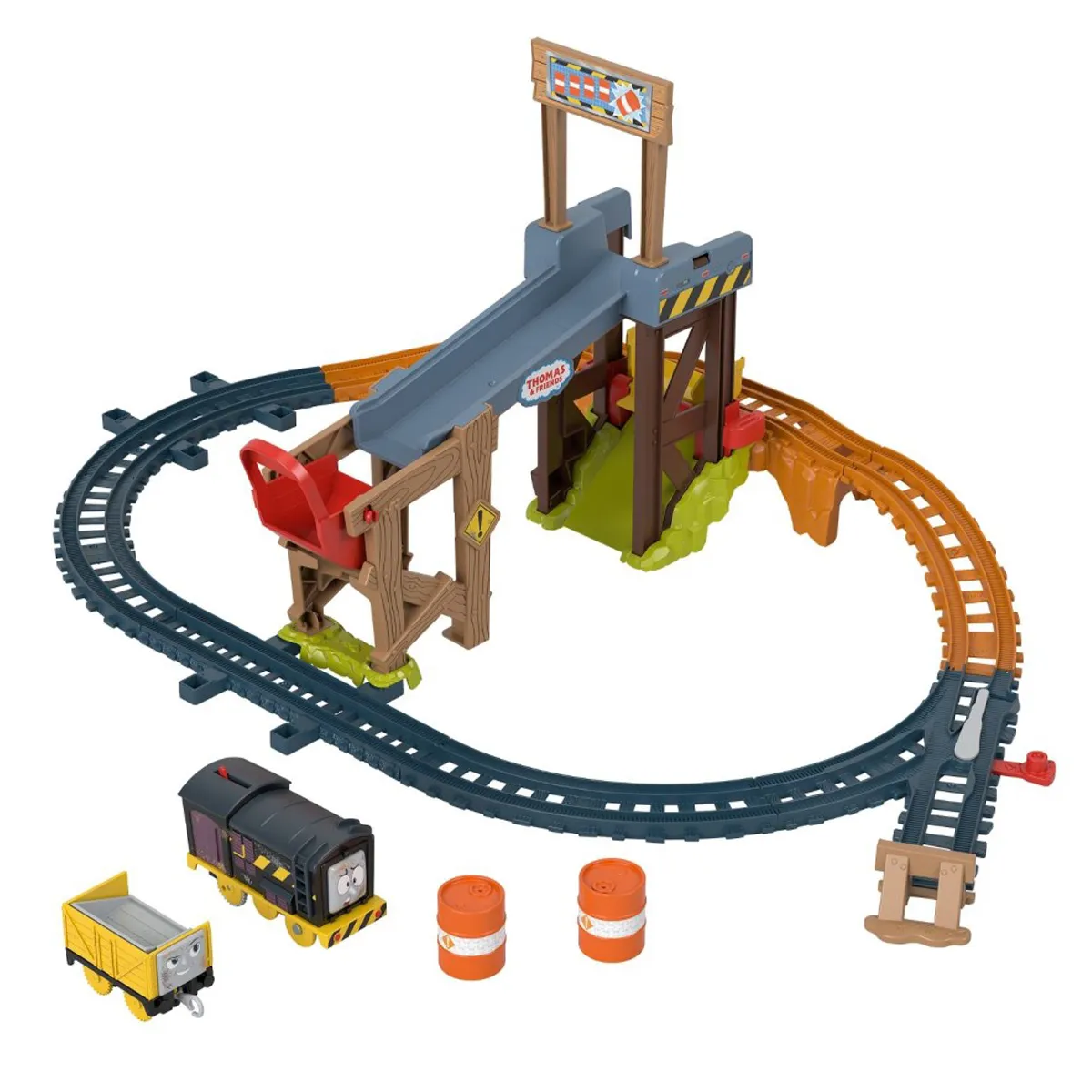 THOMAS & FRIENDS PISTA MOTORIZADA CONSTRUCCIÓN DIESEL - 2