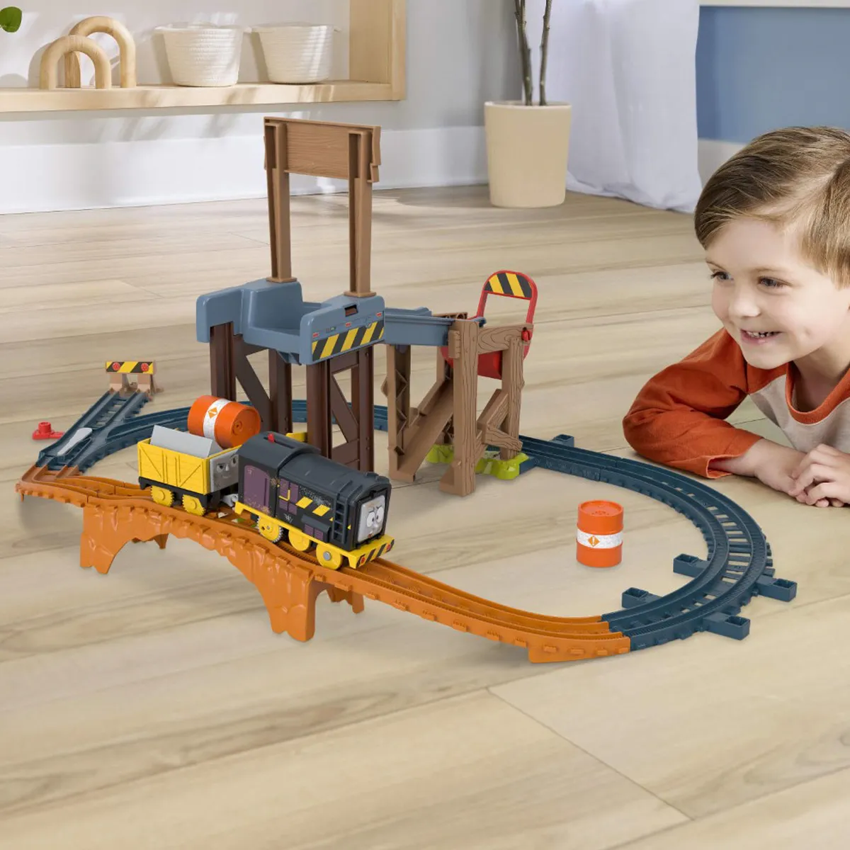 THOMAS & FRIENDS PISTA MOTORIZADA CONSTRUCCIÓN DIESEL - 7