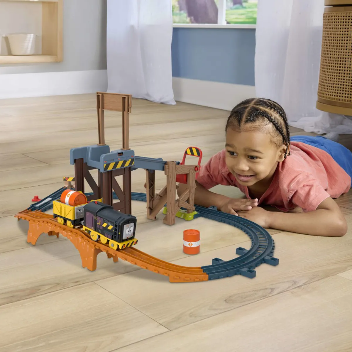 THOMAS & FRIENDS PISTA MOTORIZADA CONSTRUCCIÓN DIESEL - 8