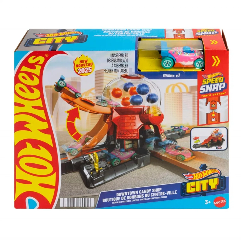 HOT WHEELS PISTA TIENDA DE DULCES - 6