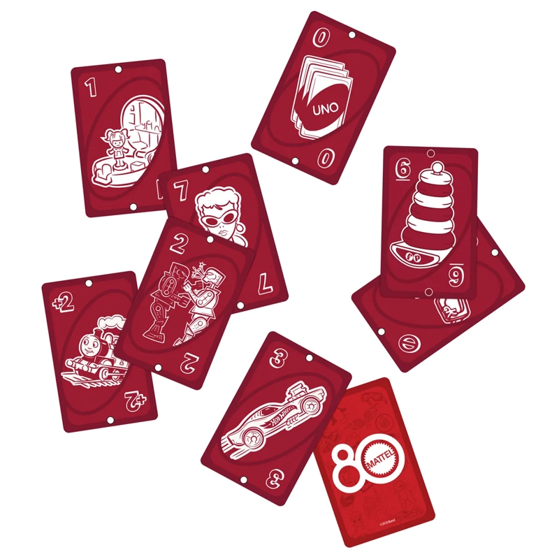 UNO JUEGO DE CARTAS MATTEL 80 ANIVERSARIO - 3