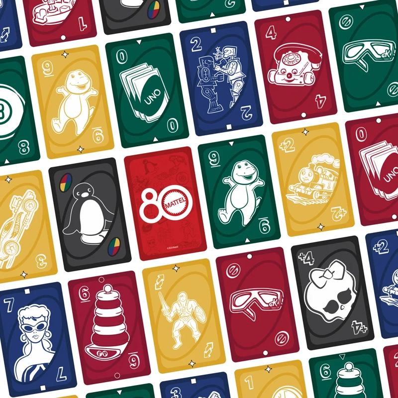 UNO JUEGO DE CARTAS MATTEL 80 ANIVERSARIO - 4