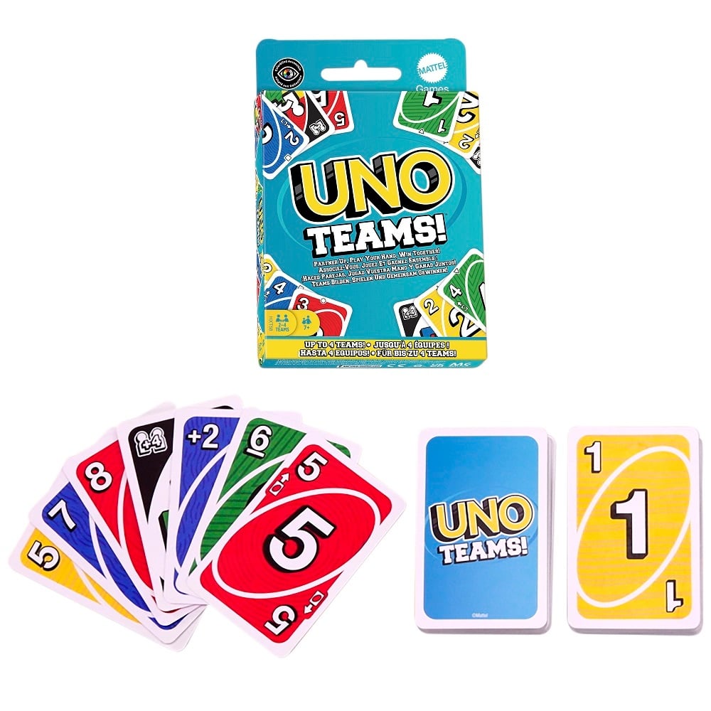 JUEGO CARTAS UNO TEAMS HXT58 - 2